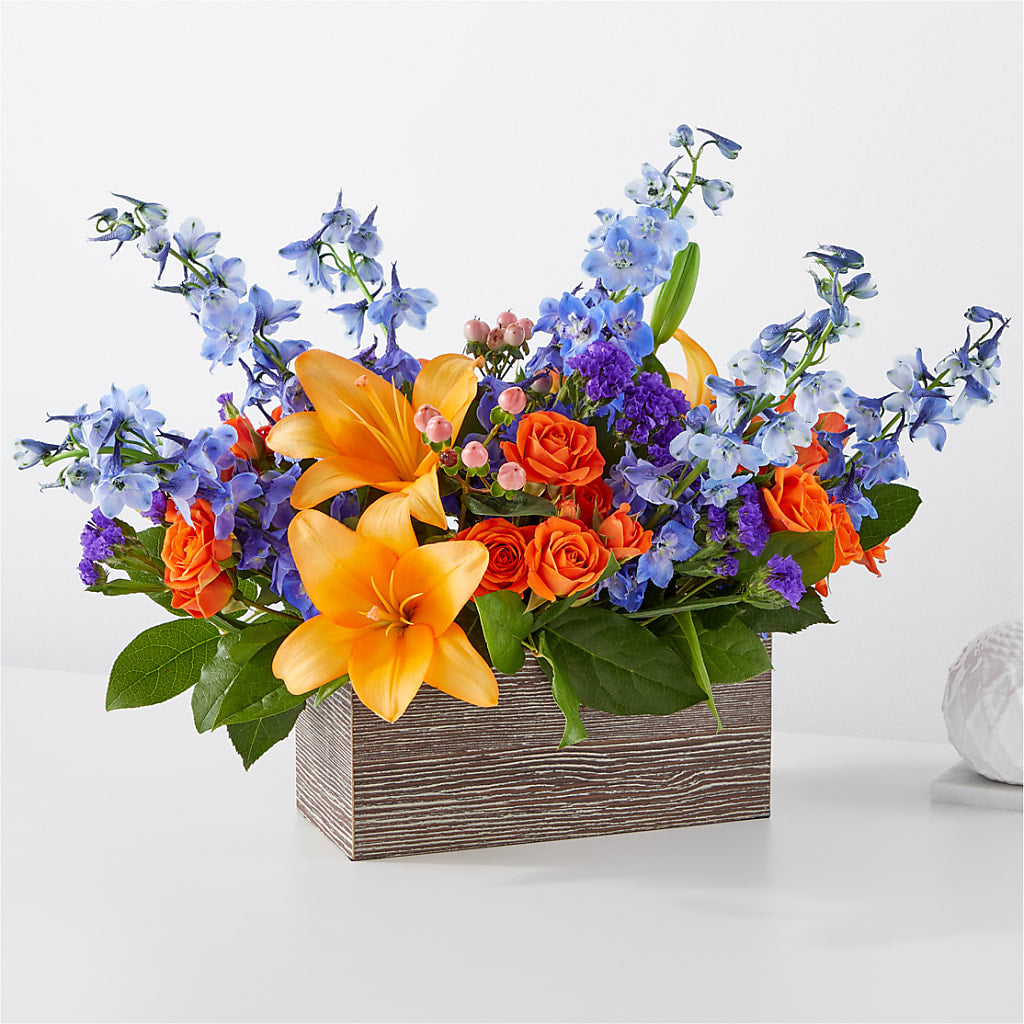 Radiant Citrus Box Bouquet – King Soopers, Denver CO