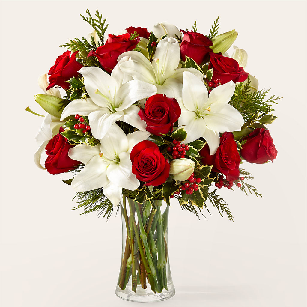 Sparkling Snowflakes Bouquet – King Soopers, Denver CO