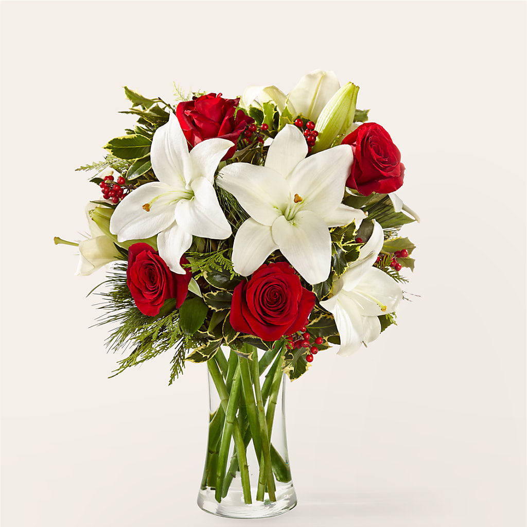 Sparkling Snowflakes Bouquet – King Soopers, Denver CO