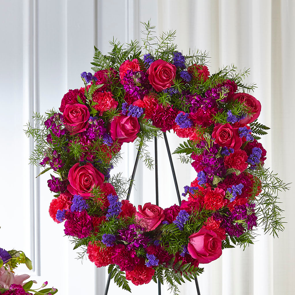 Calming Colors Wreath – King Soopers, Denver CO