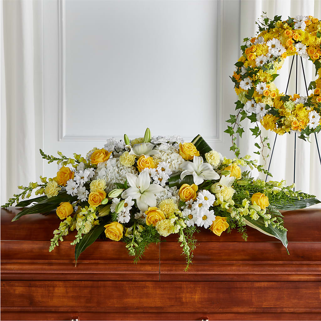 Golden Harmony Casket Spray – King Soopers, Denver CO