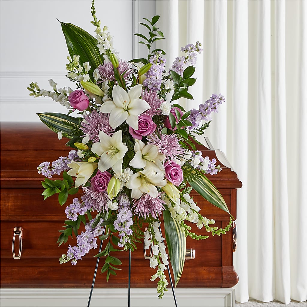 Grateful Hearts Standing Spray – King Soopers, Denver CO