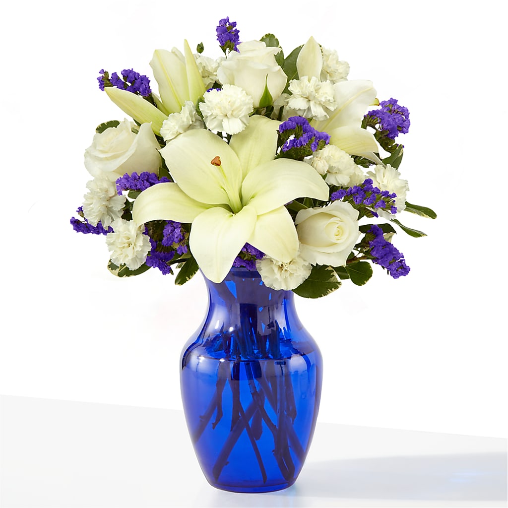 Sapphire Rush Bouquet – King Soopers, Denver CO