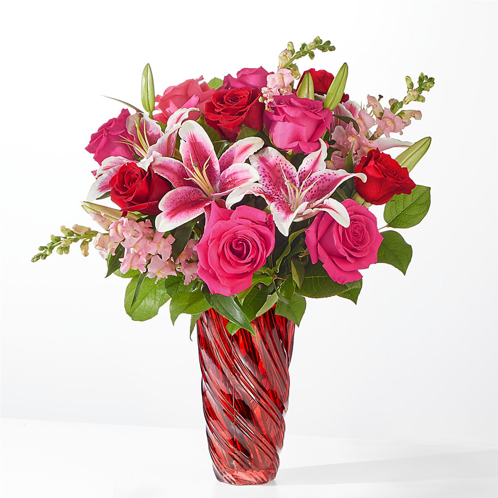 Always You Bouquet with Luxe Swirl Vase – King Soopers, Denver CO