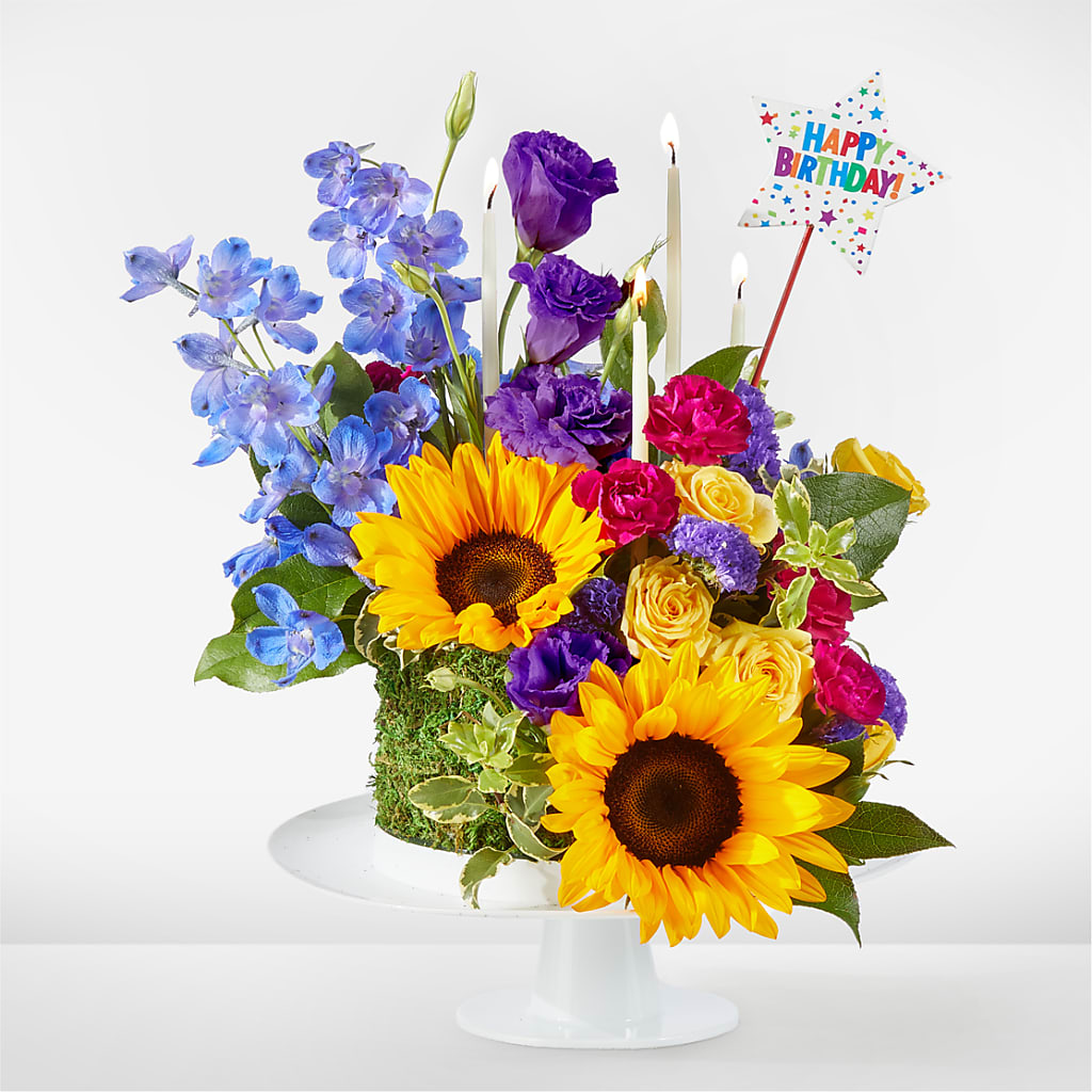 Star of the Day Floral Cake – King Soopers, Denver CO