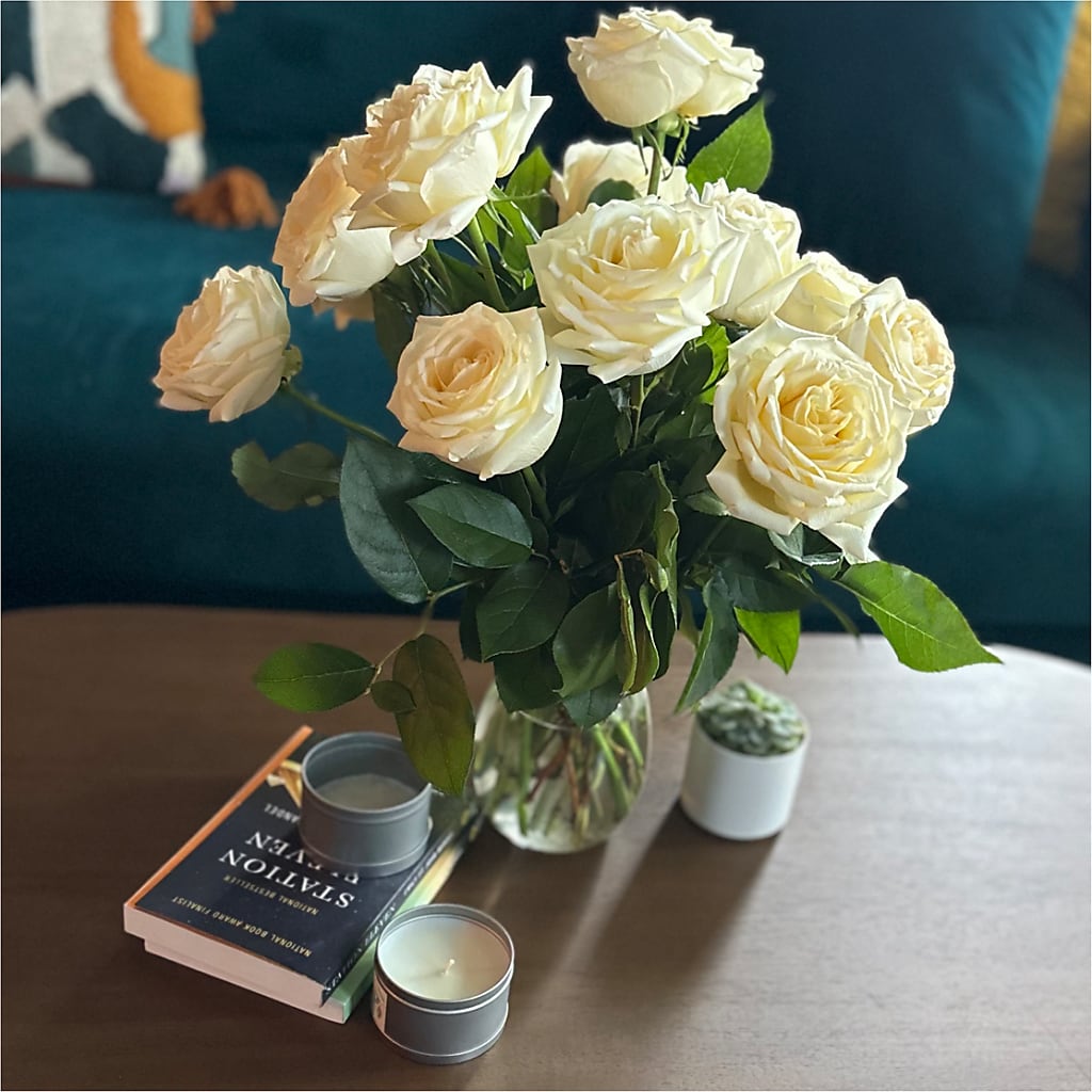Long Stem Yellow Rose Bouquet –  King Soopers, Denver CO
