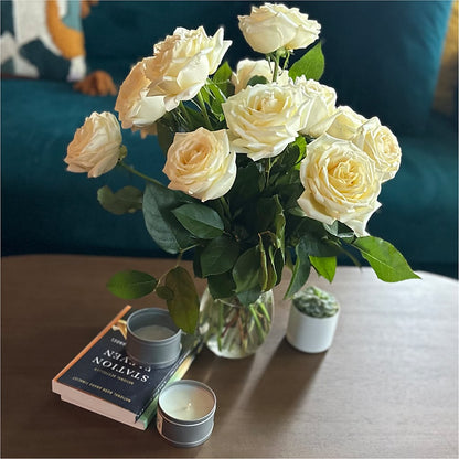 Long Stem Yellow Rose Bouquet –  King Soopers, Denver CO