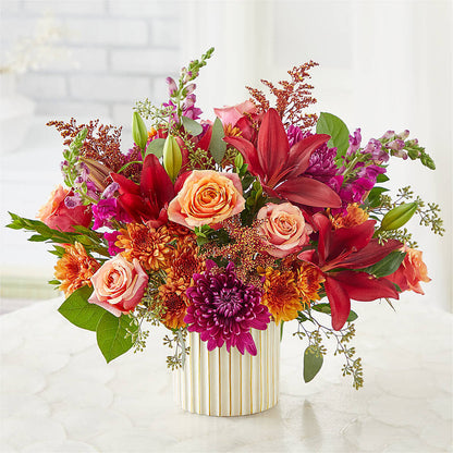 Burgundy Landscape Bouquet –  King Soopers, Denver CO