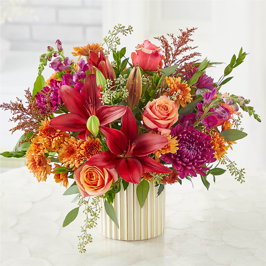 Burgundy Landscape Bouquet –  King Soopers, Denver CO