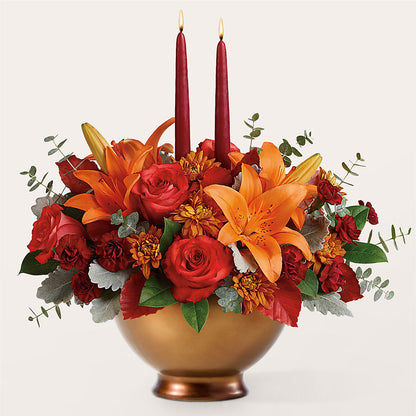 Fruits of Fall Centerpiece –  King Soopers, Denver CO