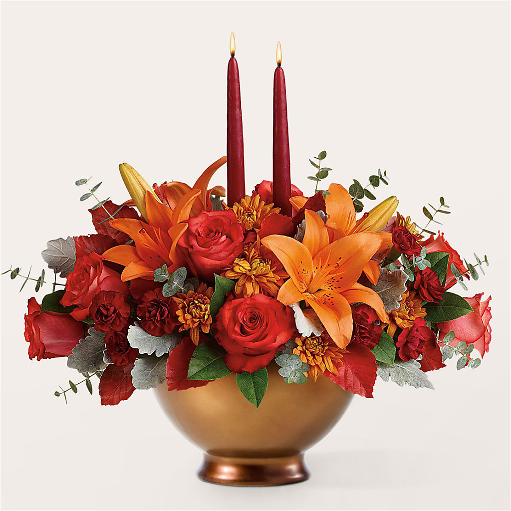 Fruits of Fall Centerpiece –  King Soopers, Denver CO