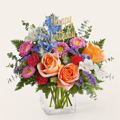 Birthday Bash Bouquet –  King Soopers, Denver CO