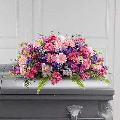 Glorious Garden Casket Spray –  King Soopers, Denver CO