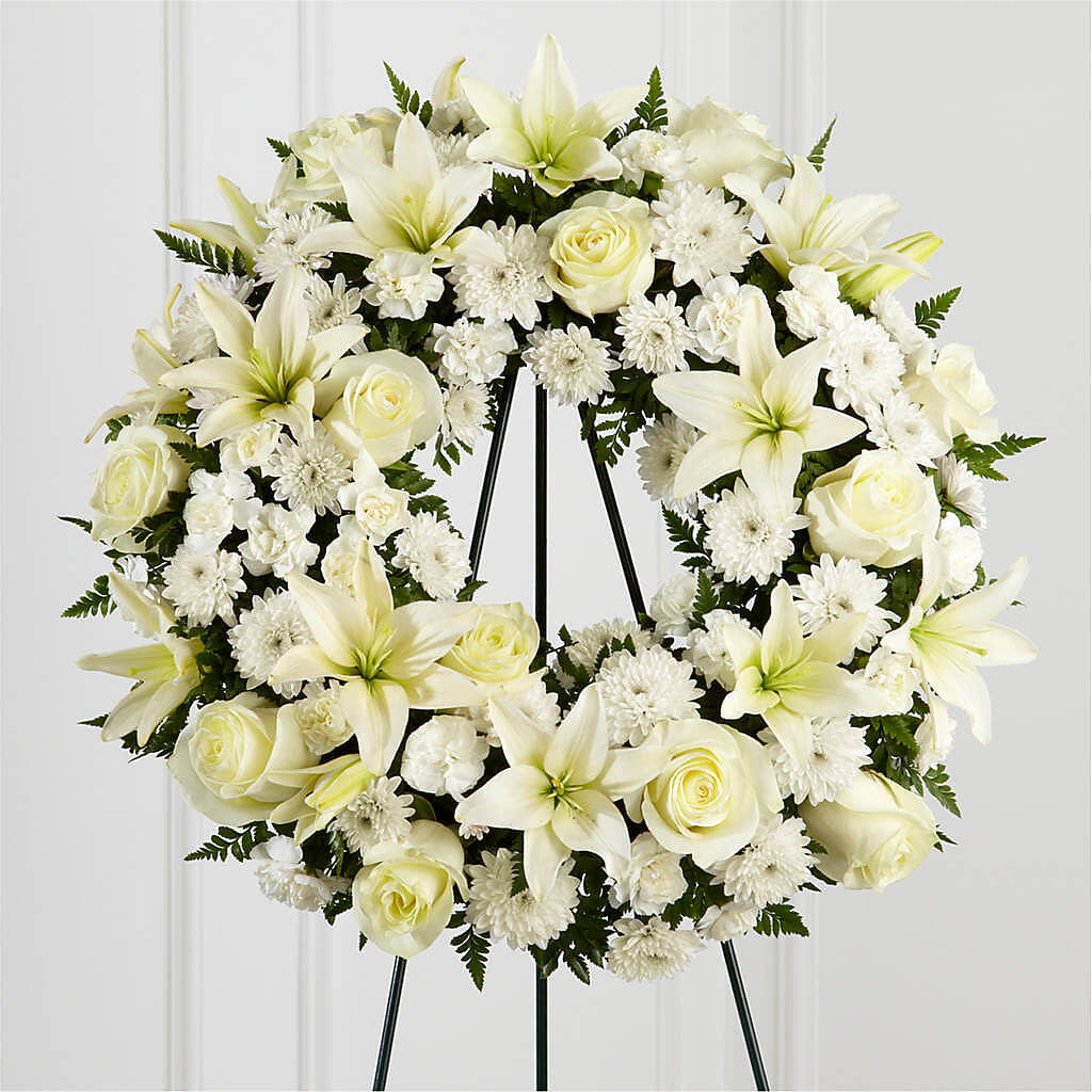 Treasured Tribute Wreath –  King Soopers, Denver CO