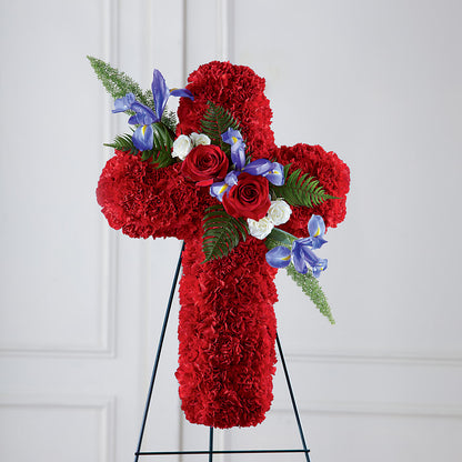 Faithful Hero Floral Cross –  King Soopers, Denver CO