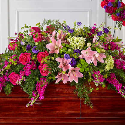Radiant Tribute Casket Spray –  King Soopers, Denver CO