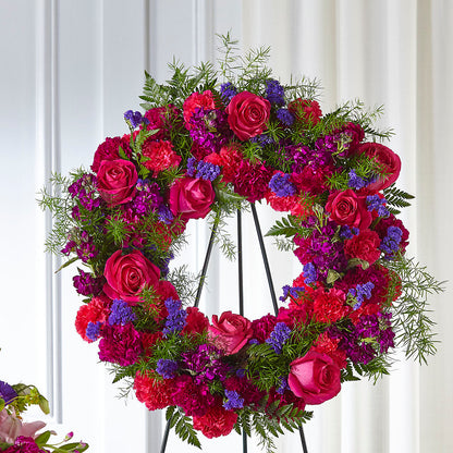 Calming Colors Wreath –  King Soopers, Denver CO