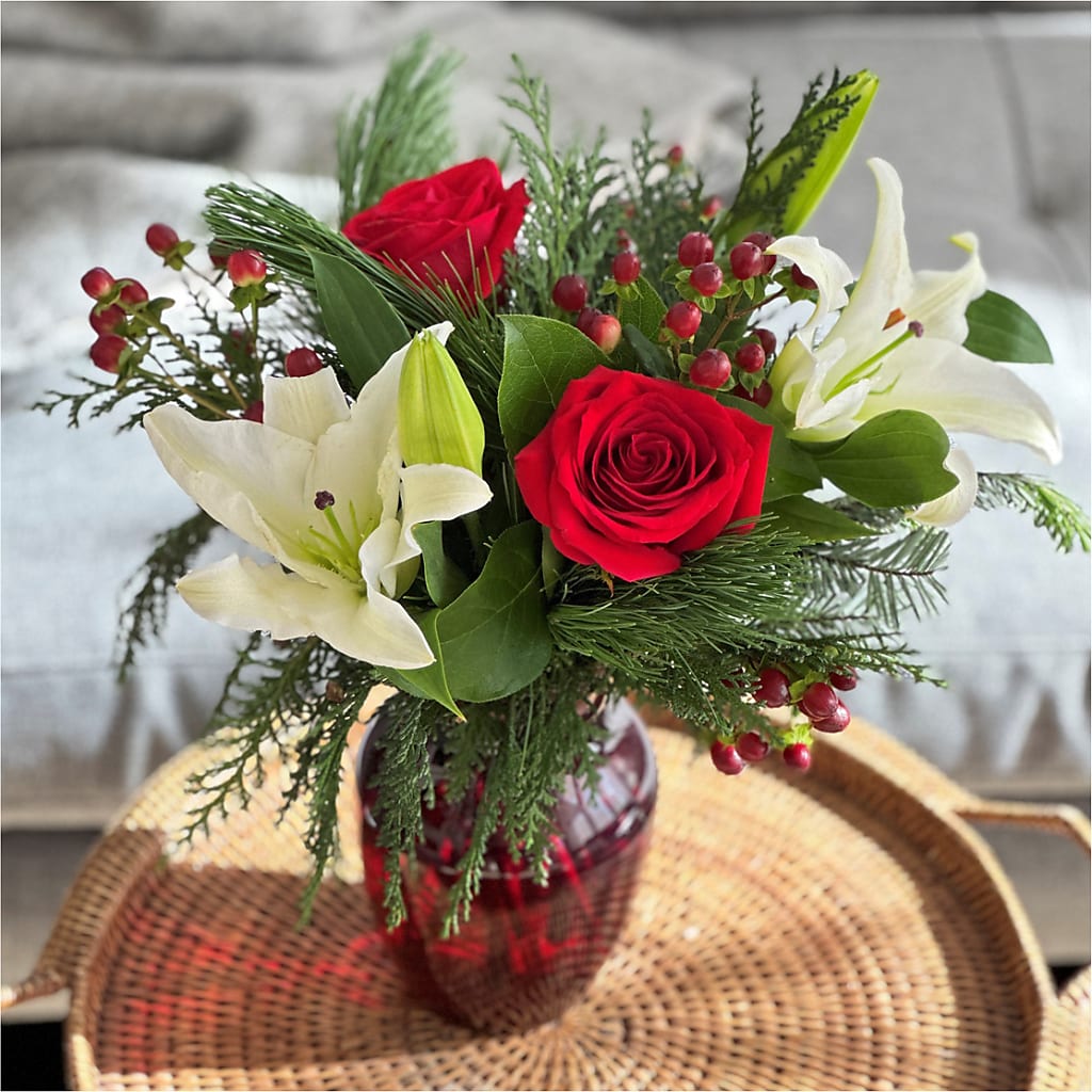 Evergreen Delight Bouquet –  King Soopers, Denver CO