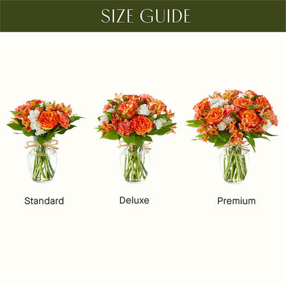 Apricot Glow Bouquet –  King Soopers, Denver CO