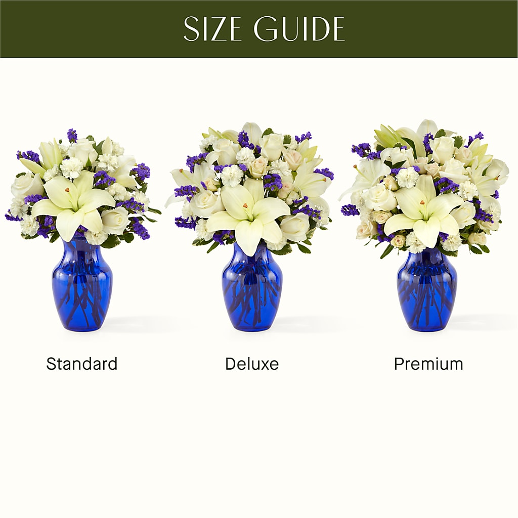 Sapphire Rush Bouquet –  King Soopers, Denver CO