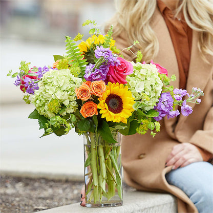 Vibrant Greetings Bouquet –  King Soopers, Denver CO