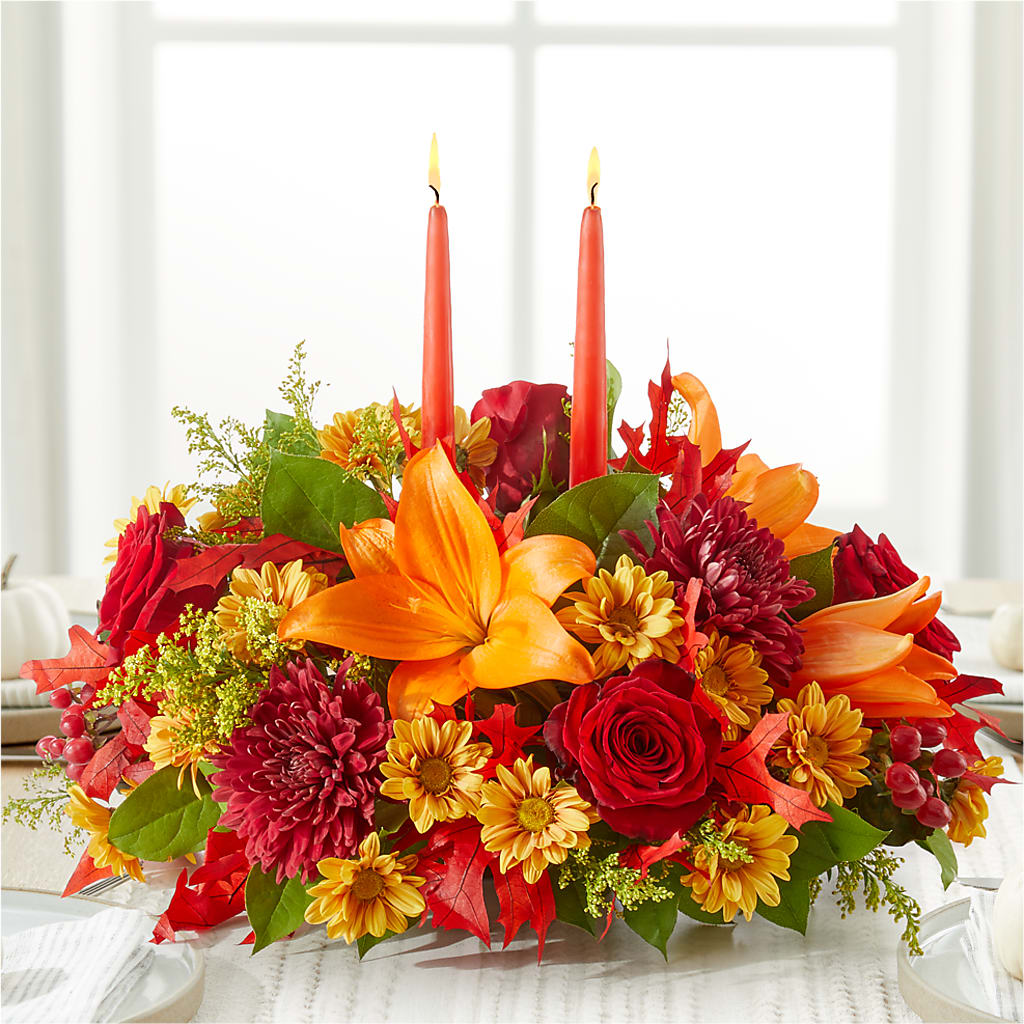 Autumn's Embrace Centerpiece –  King Soopers, Denver CO