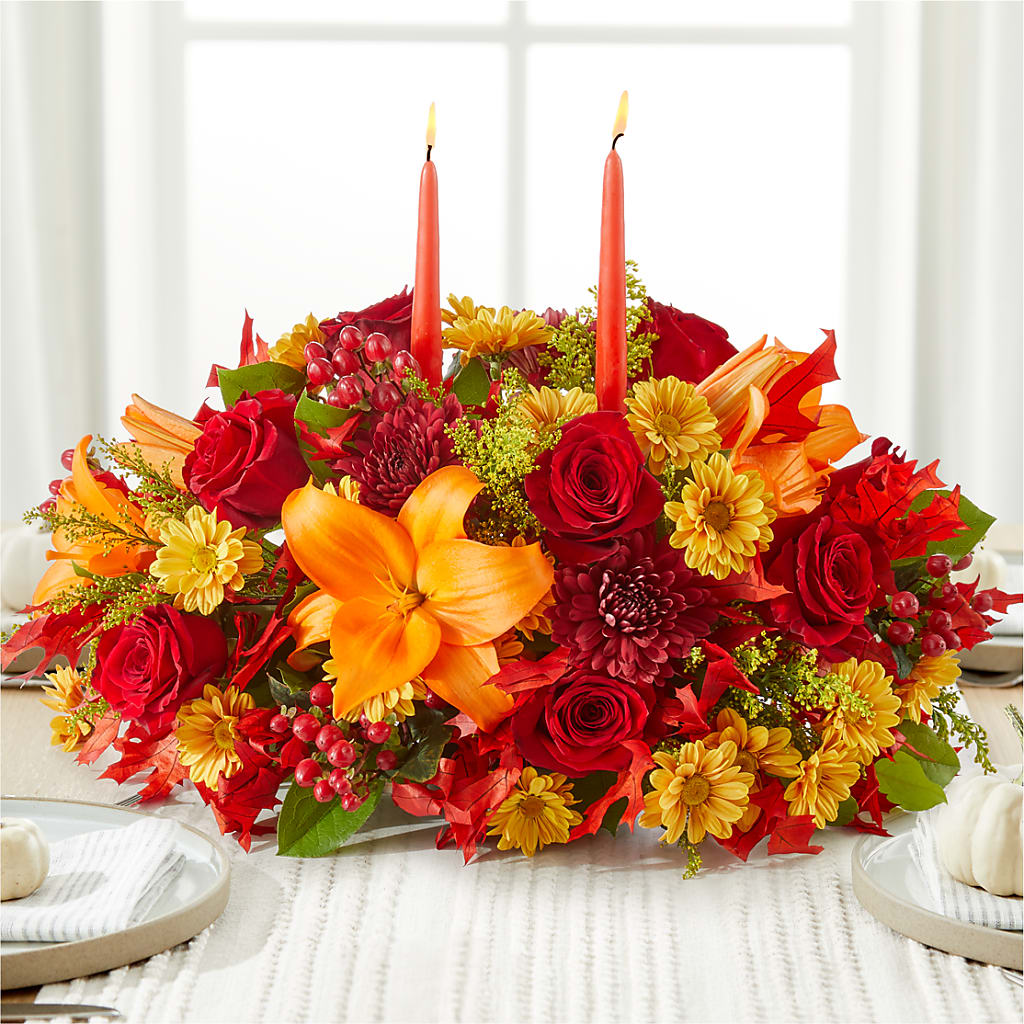 Autumn's Embrace Centerpiece –  King Soopers, Denver CO
