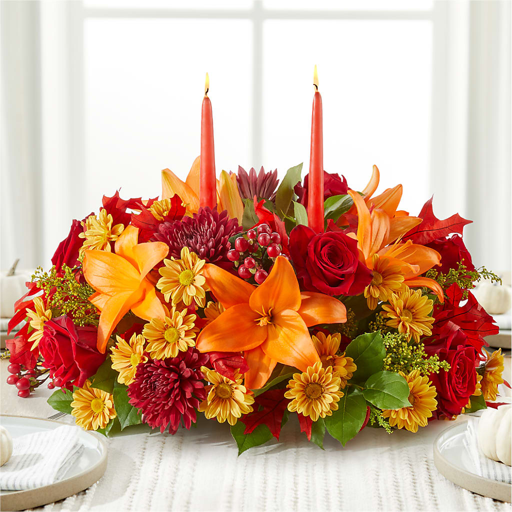 Autumn's Embrace Centerpiece –  King Soopers, Denver CO