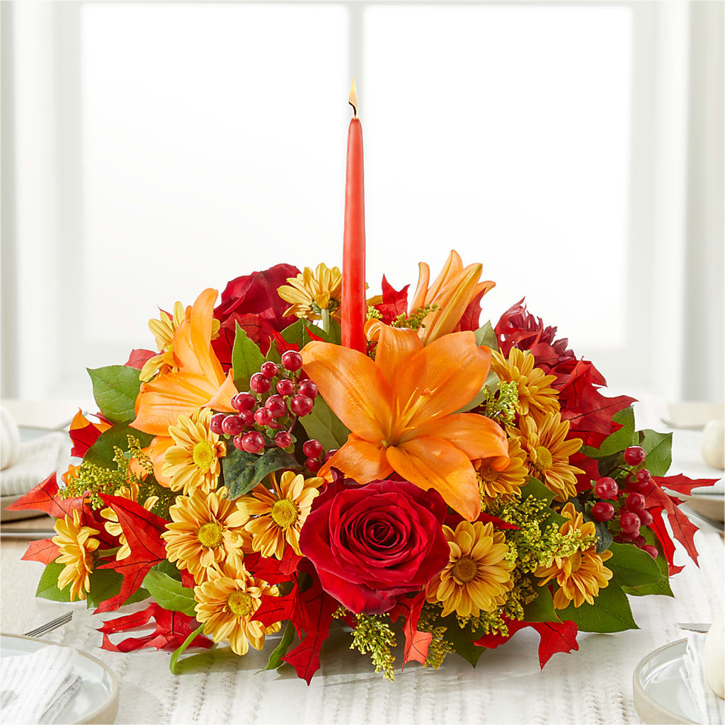 Autumn's Embrace Centerpiece –  King Soopers, Denver CO